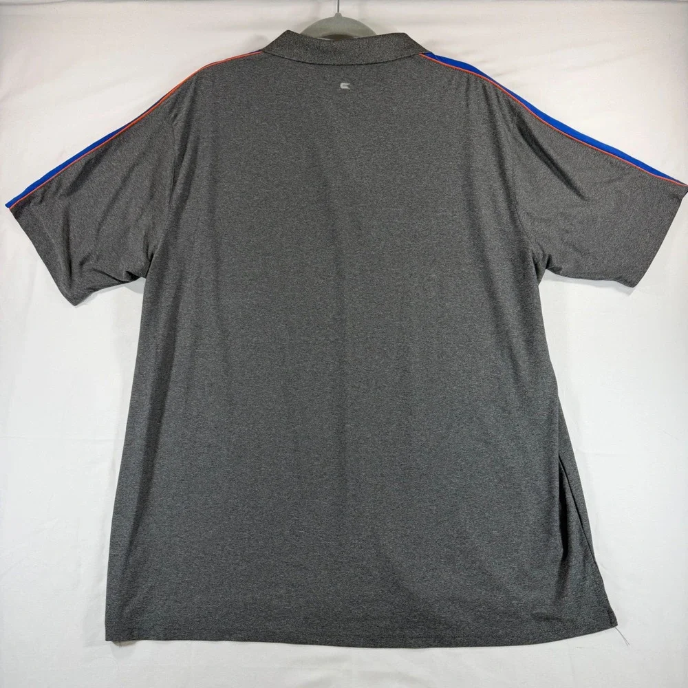 Colosseum Florida Gators Mens XL Polo Shirt Grey Short Sleeve NCAA Fan Gear - Picture 3 of 9